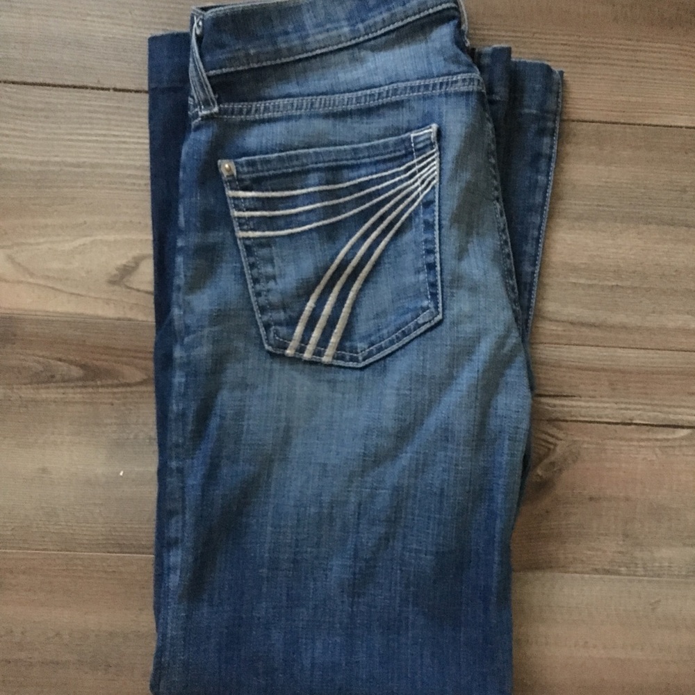 7 For All Mankind Flare/Trouser Jeans